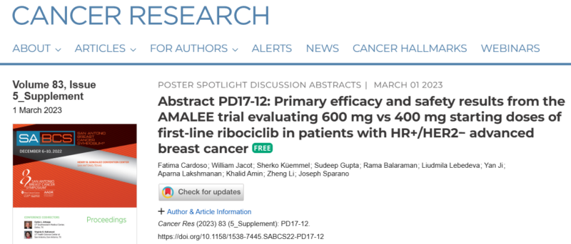 Akhil Santhosh: Primary efficacy and safety results from the AMALEE trial