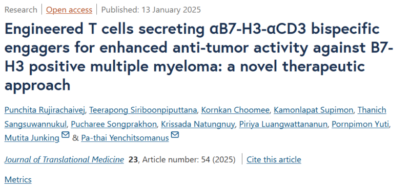 Myeloma Paper of the Day, January 14th, suggested by Robert Orlowski