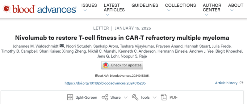 Myeloma Paper of the Day, January 16th, suggested by Robert Orlowski