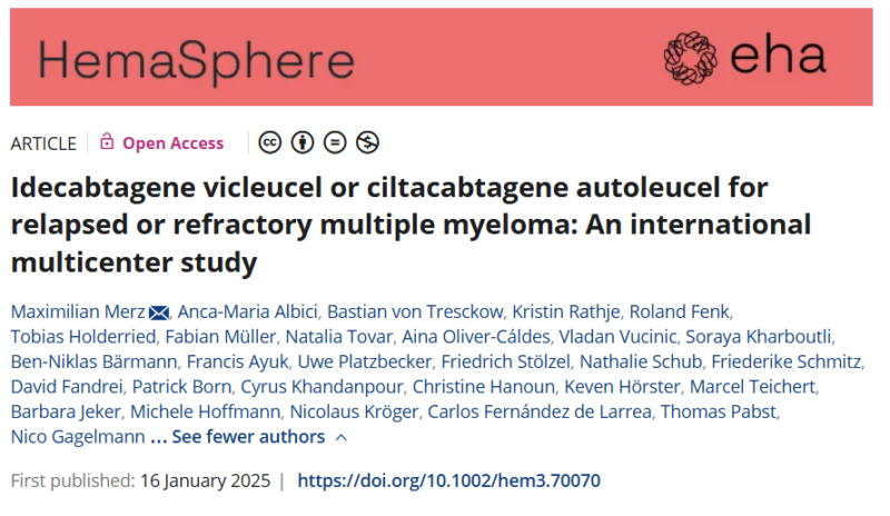 Myeloma Paper of the Day, January 18th, suggested by Robert Orlowski