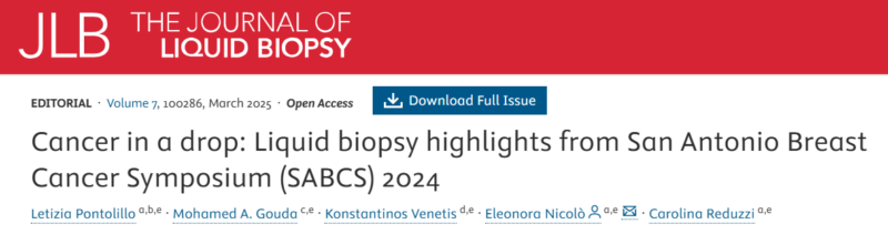 Liquid Biopsy Highlights from SABCS 2024 - International Society of Liquid Biopsy