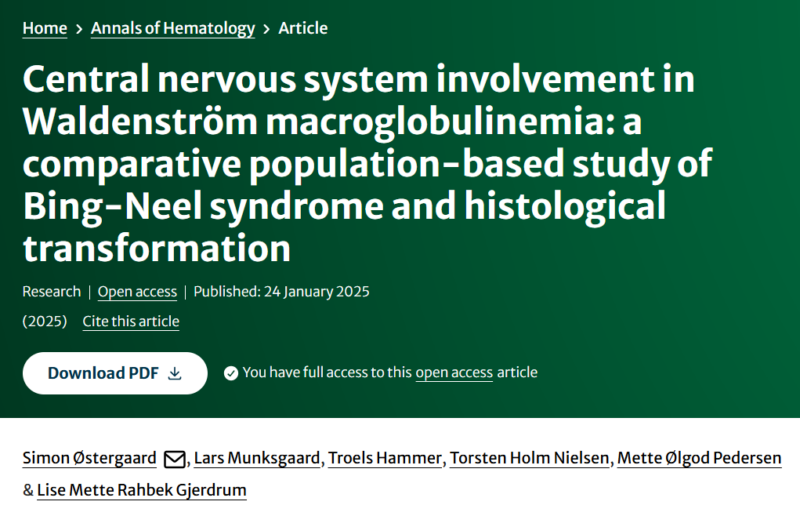 Myeloma Paper of the Day, January 27th, suggested by Robert Orlowski