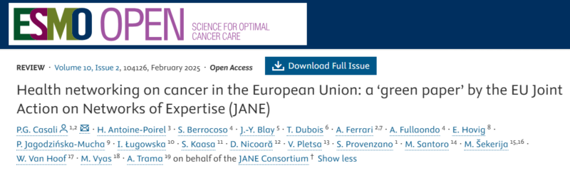 Salvatore Provenzano: Shaping the future of EU health networking in cancer care