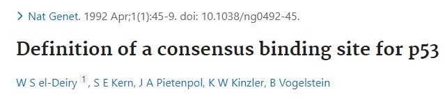 Wafik S. El-Deiry: Years ago I paid to have a PDF of one of my most important papers on p53