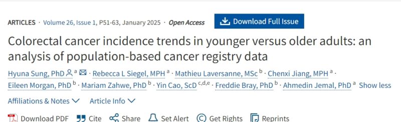 Elvina Almuradova: Urgent efforts to address the rising rates of early-onset colorectal cancer