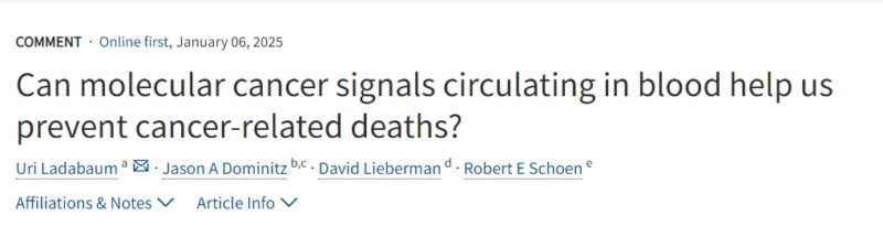 Miguel Bronchud: Preventing cancer-related deaths with molecular cancer signals circulating in blood