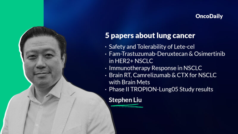 5 papers about Lung Cancer suggested by Stephen Liu