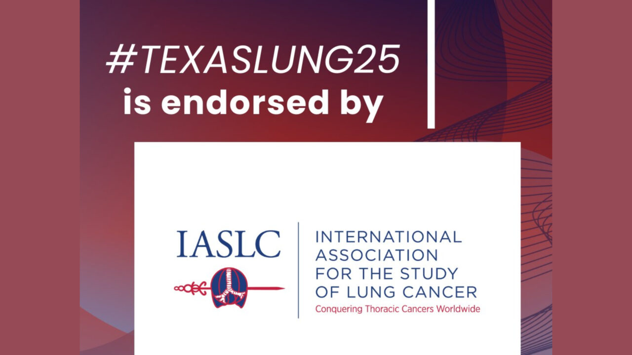 Honored to be endorsed by IASLC for the 3rd year in a row – TLC Conference