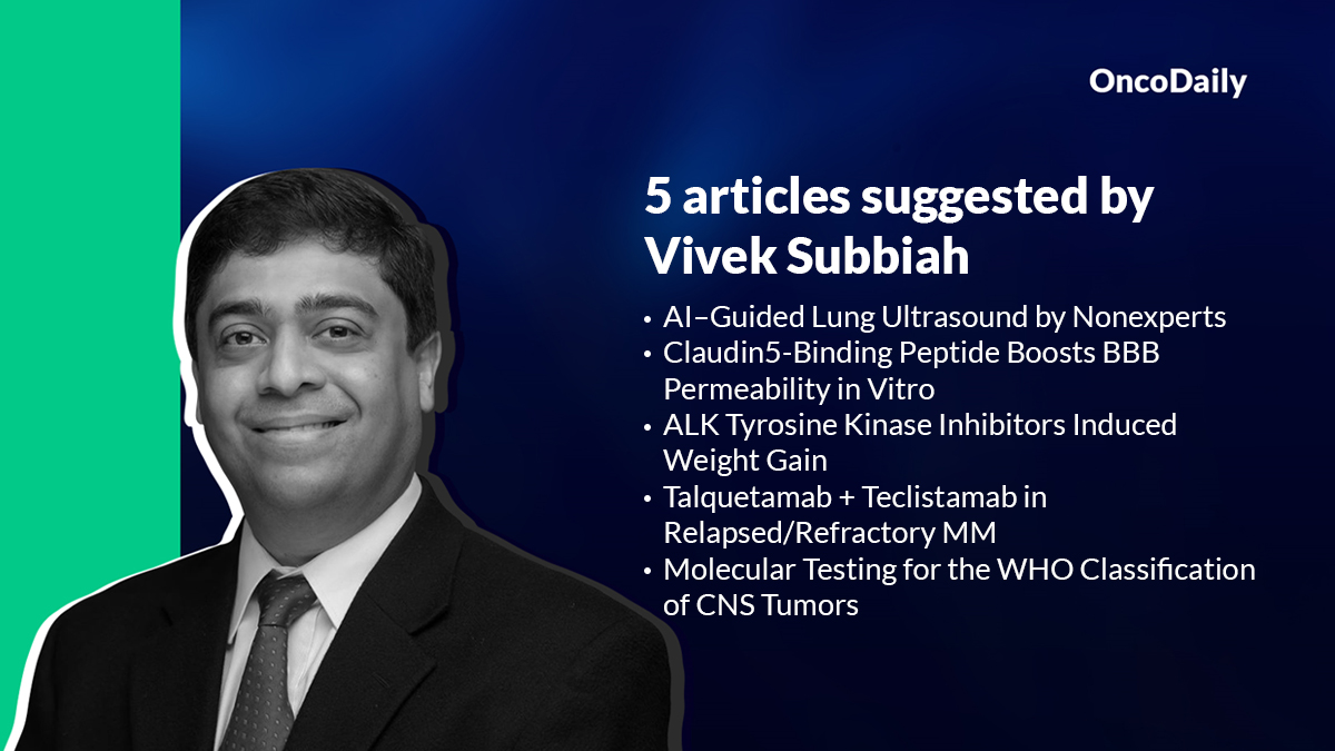 5 articles suggested by Vivek Subbiah