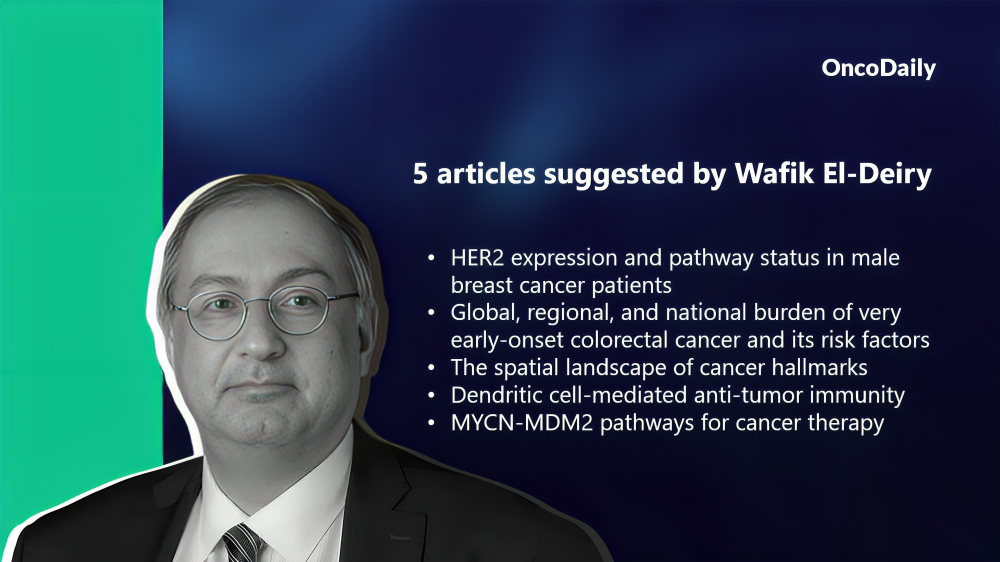 5 articles suggested by Wafik El-Deiry