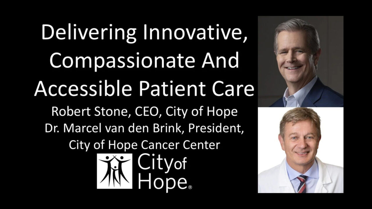 Robert Stone and Marcel van den Brink at the Progress, Potential, And Possibilities podcast – City of Hope