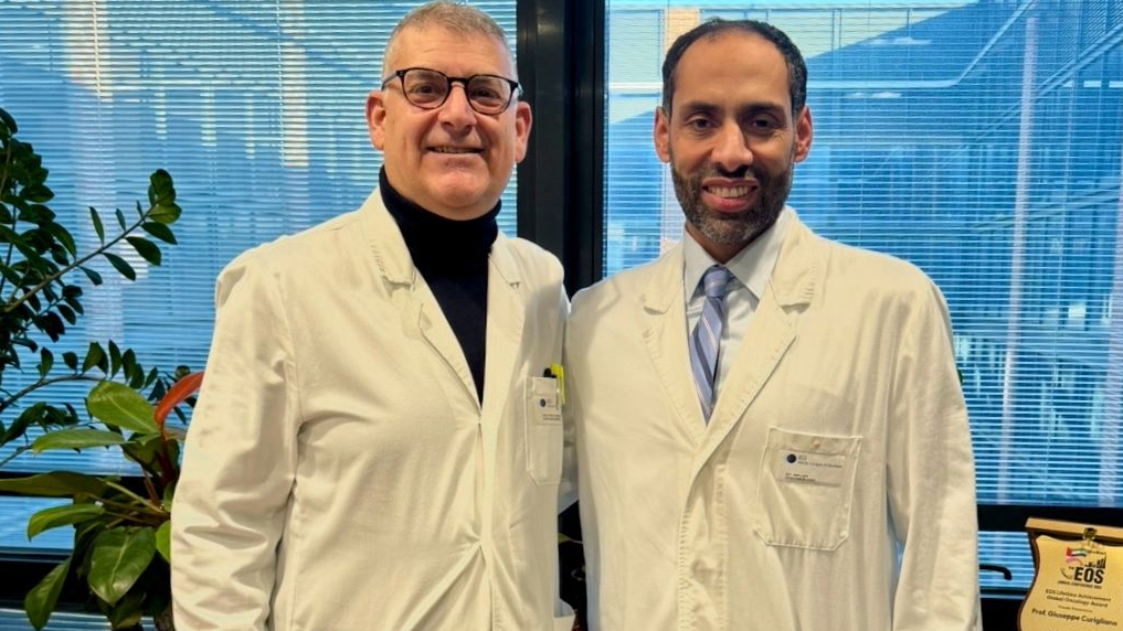 Humaid Al-Shamsi: Two inspiring days with Giuseppe Curigliano at the European Institute of Oncology