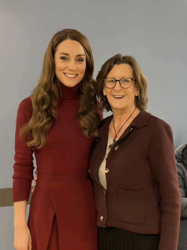 Not the kind of hospital visit Angela was expecting, but definitely one she won’t forget – EGFR Positive Lung Cancer UK