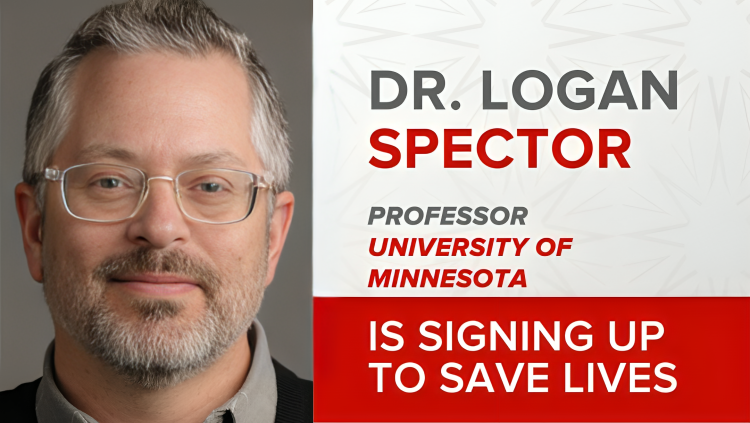 Join the Leukemia and Lymphoma Society in celebrating Dr. Logan Spector as one of 2025 Minneapolis Visionary of the Year candidates