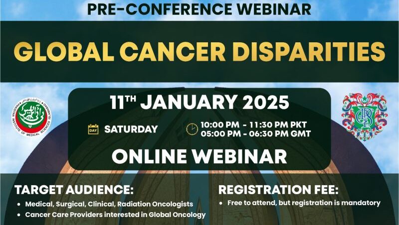 Pre-Conference Webinar: Global Cancer Disparities – CancerCon17