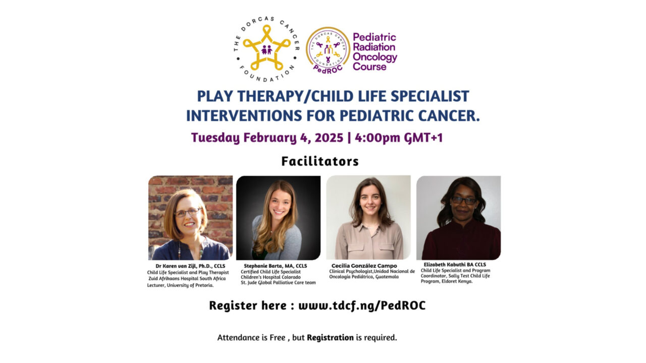 Registration is open for PedROC 4.0 – The Dorcas Cancer Foundation