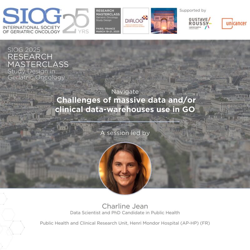 Optimize cancer care for older adults at SIOG 2025 Paris Research Masterclass