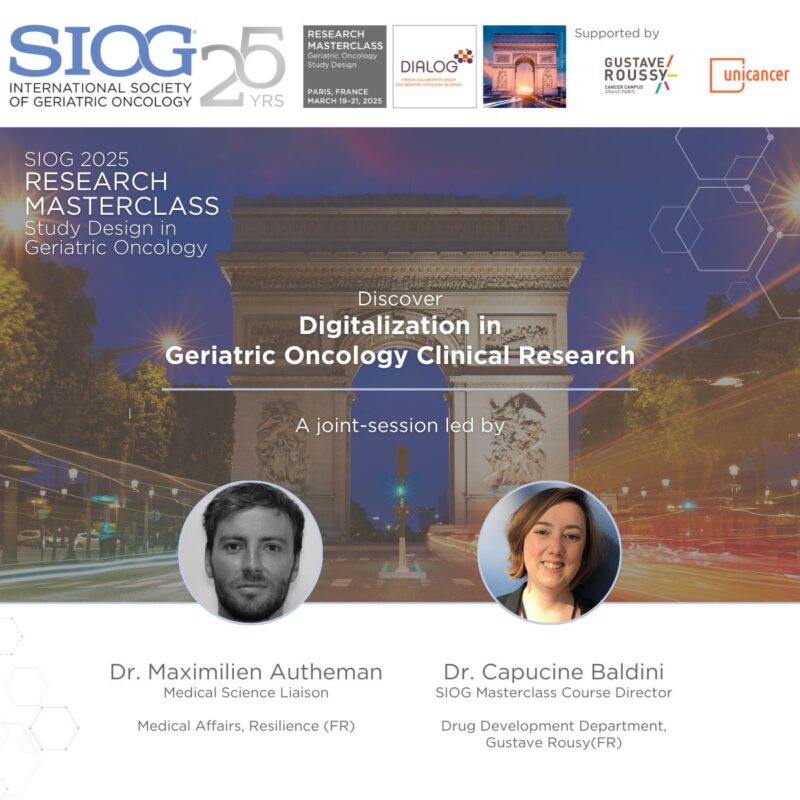 SIOG - Can Remote Patient Monitoring improve Cancer Care for older adults?