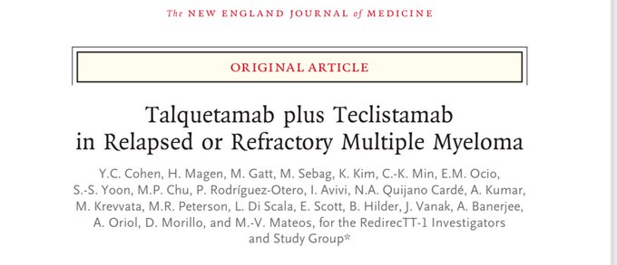 Talquetamab plus Teclistamab in Relapsed or Refractory Multiple Myeloma