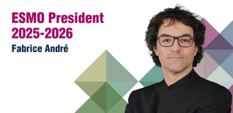 Fabrice André has been elected as the President of the ESMO for the term 2025-2026