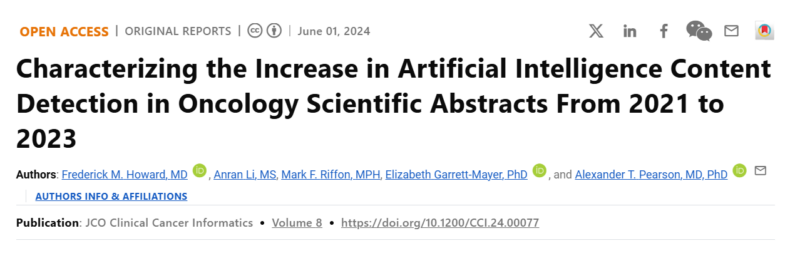 Top Articles of JCO Journals in 2024