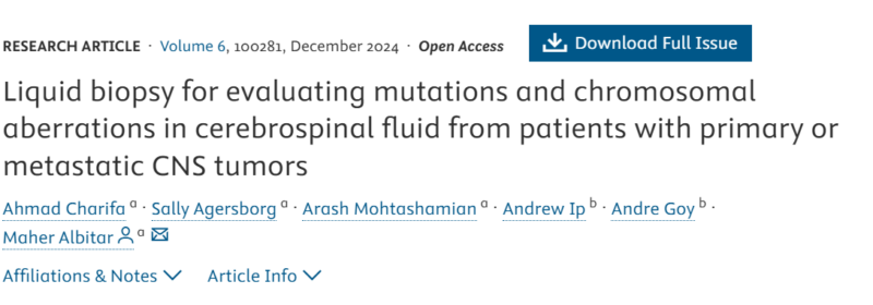 Liquid Biopsy 