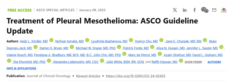 Pleural Mesothelioma