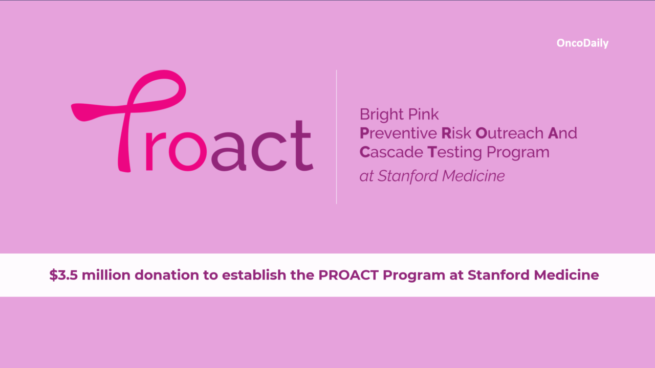 Bright Pink has Announced $3.5 Million Legacy Gift to Launch PROACT Program at Stanford Medicine