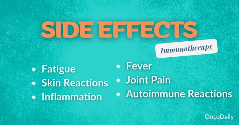 Side effects of Immunotherapy