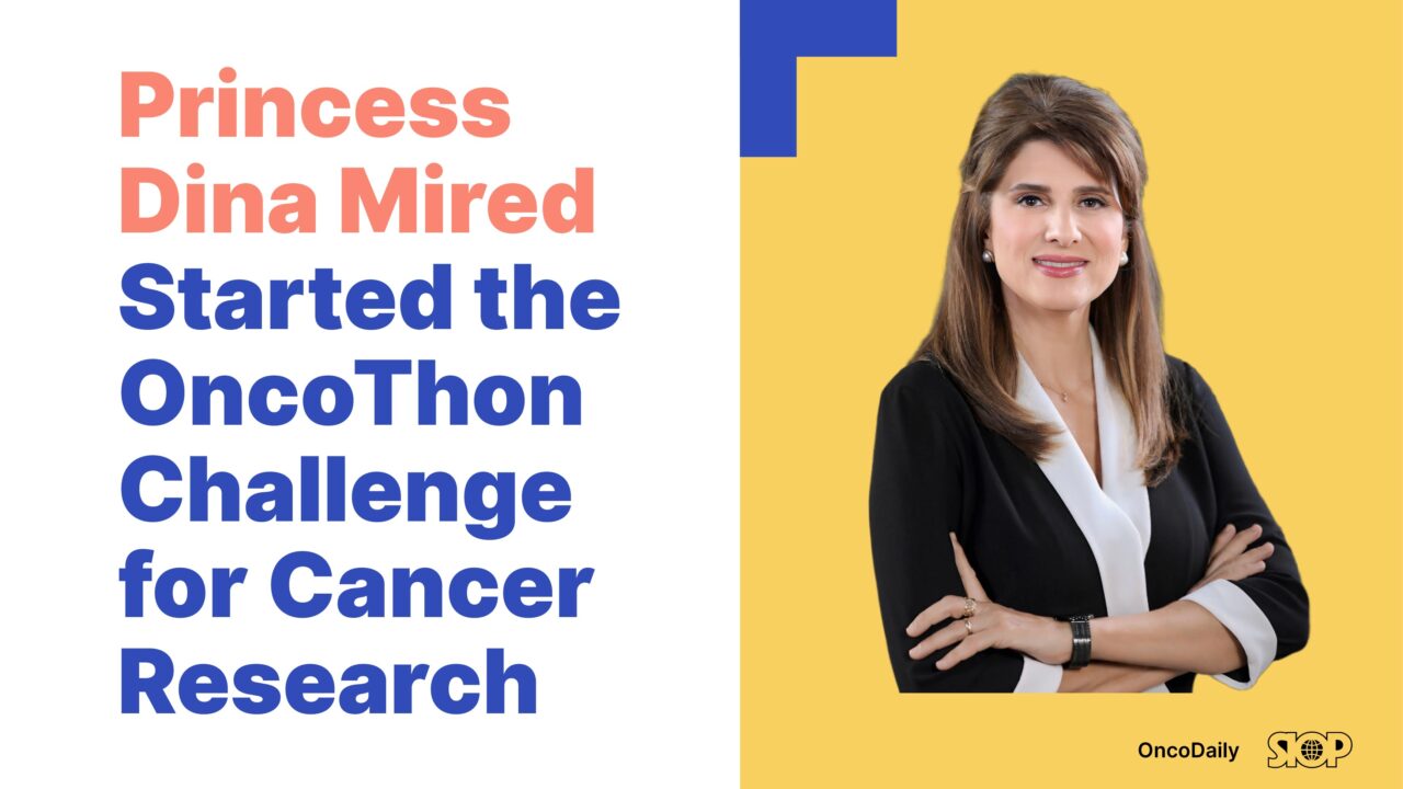 Princess Dina Mired Kicks off Donation Challenge during the Second Global OncoThon