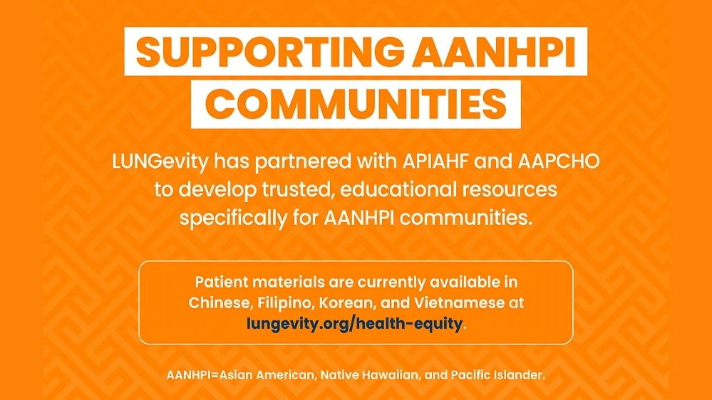 Supporting AANHPI communities – LUNGevity Foundation