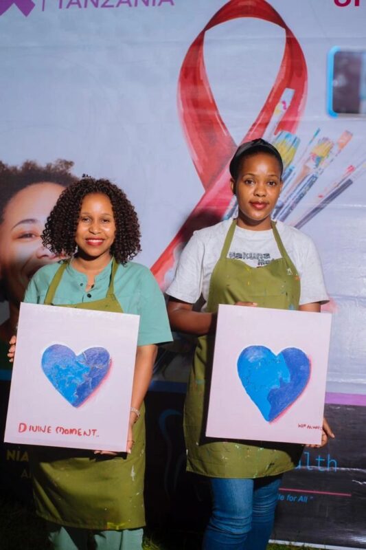 Painting for Awareness and Hope by Cancer Fight Tanzania