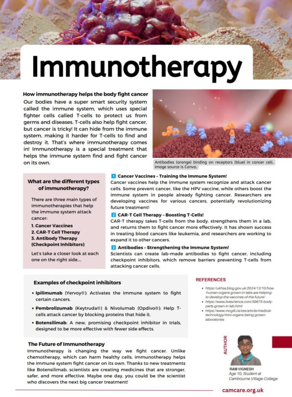 Dhan Chand: Brilliant explanation of immunotherapy from a 10-year-old student