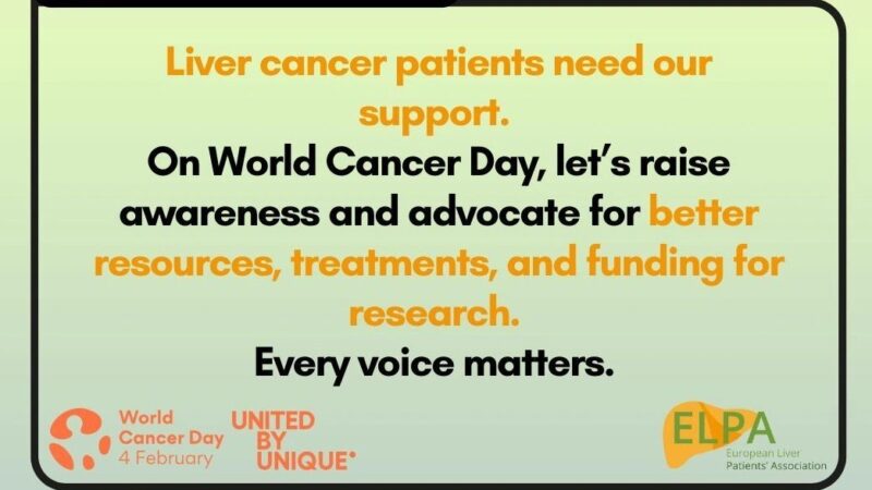 Liver cancer patients need our support, our voices, and our action – ELPA