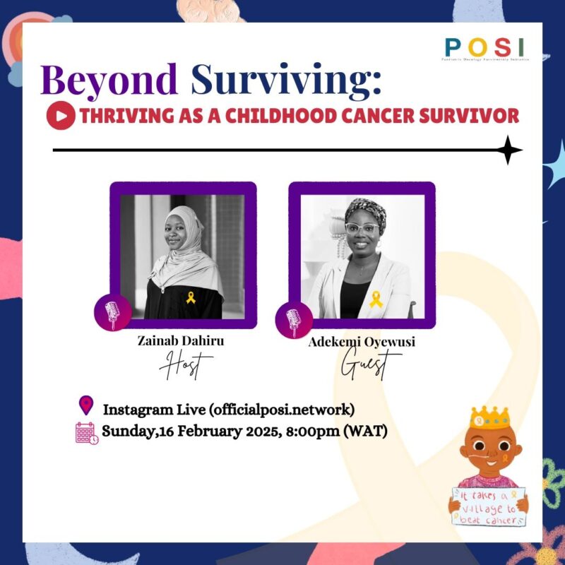 Zainab Sani D.: "Thriving as a childhood cancer survivor" - commemorating ICCD25