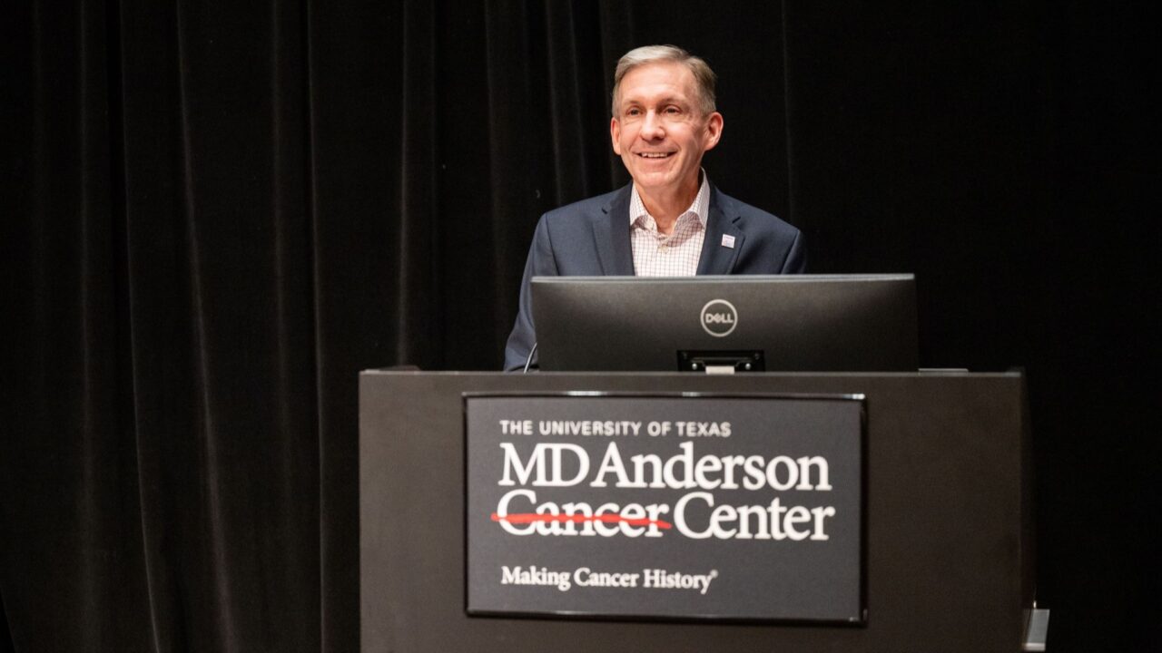 Peter Pisters: Delighted to share appreciation for our 2024 Heart of MD Anderson recipients