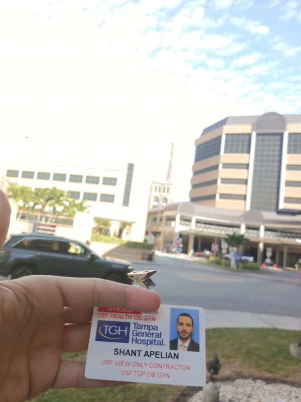 Shant Apelian: An incredible clinical externship at Tampa General Hospital USF ObGyn