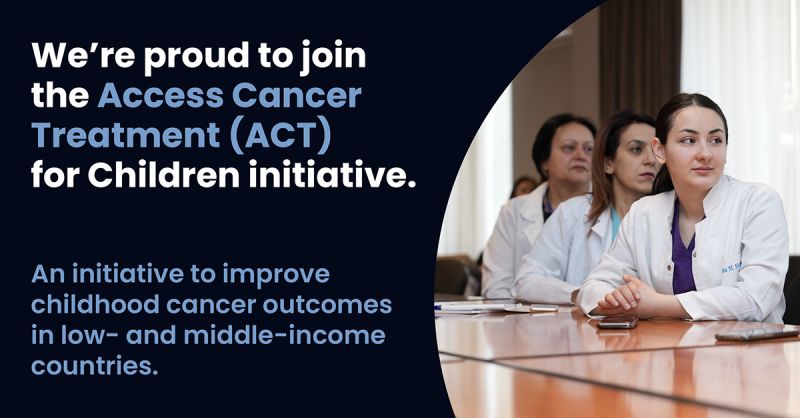 Resonance officially launched the Access Cancer Treatment for Children initiative