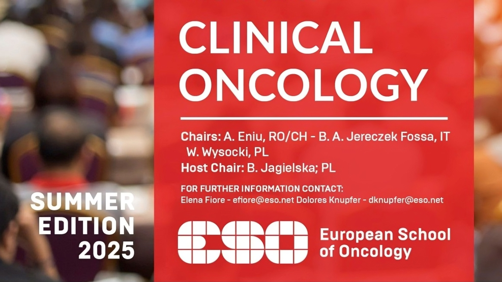 Last call for the ESO Masterclass in Clinical Oncology