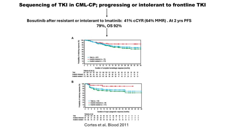 Talha Badar: Sequencing of TKI in CML-CP - progressing or intolerant to frontline TKI