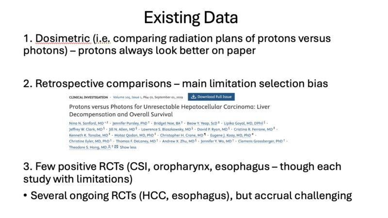 Nina Niu Sanford: My take on protons and approach to discussing with patients