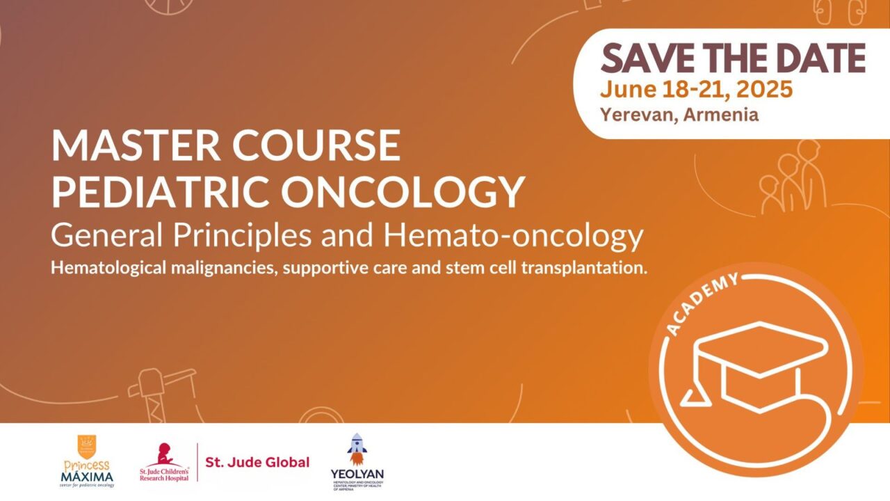 Save the Date: Master Course in Pediatric Oncology – General Principles and Hematology-Oncology