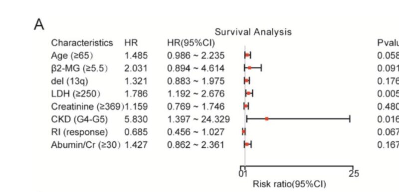 Al-Ola A Abdallah: Clinicopathologic Predictors of Renal Response and Survival in NDMM with Renal Impairment