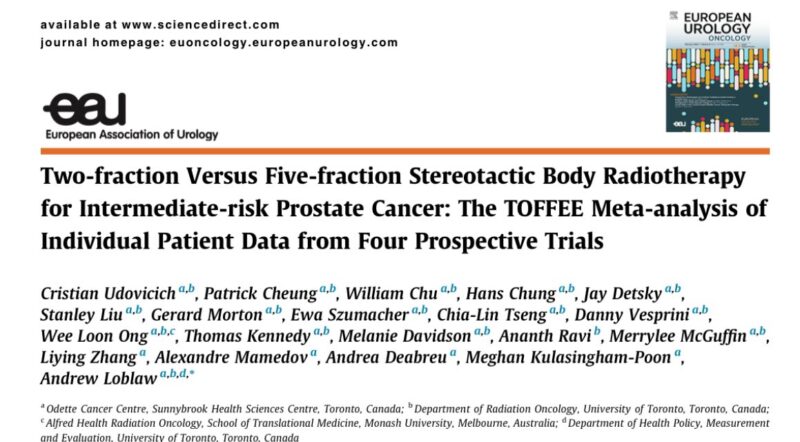 Gustavo Viani: The Case for Two-Fraction SBRT in Prostate Cancer Treatment