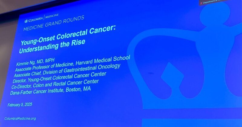 Kimmie Ng: Honored to give Medicine Grand Rounds about young onset colorectal cancer