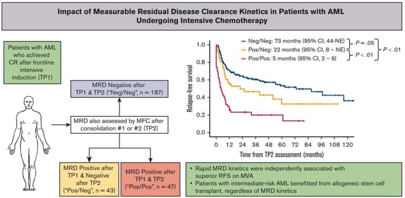 Hagop Kantarjian: Impact of MRD clearance kinetics in patients with AML undergoing intensive chemotherapy