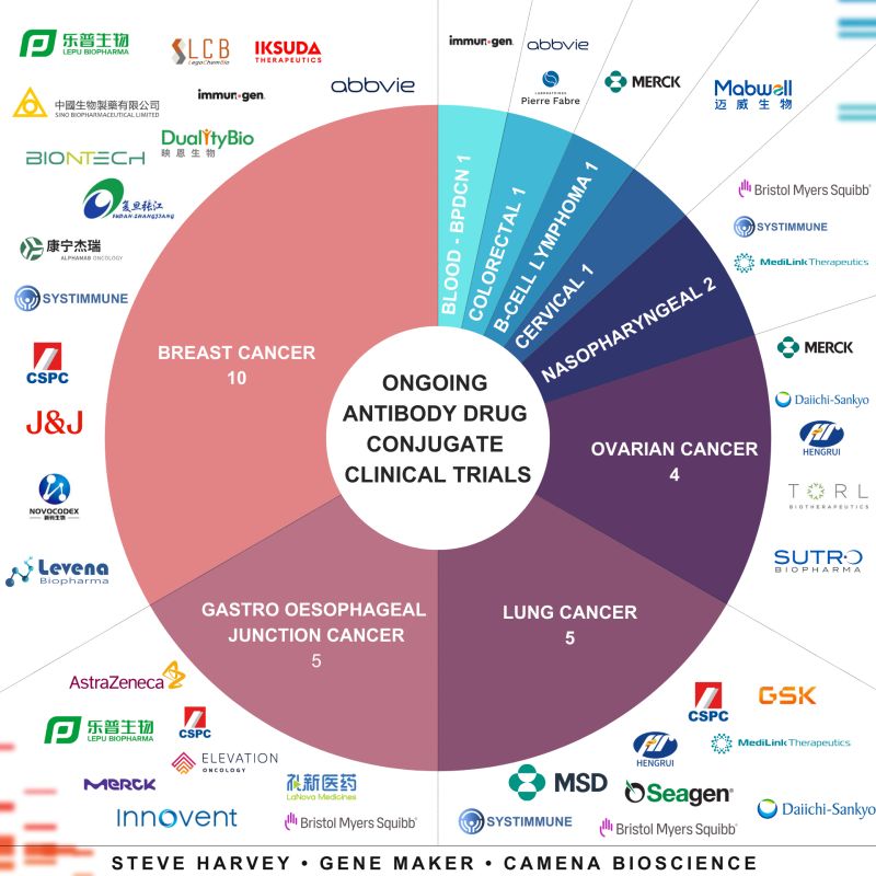 Steve Harvey: 30 ADC-related clinical trials this year