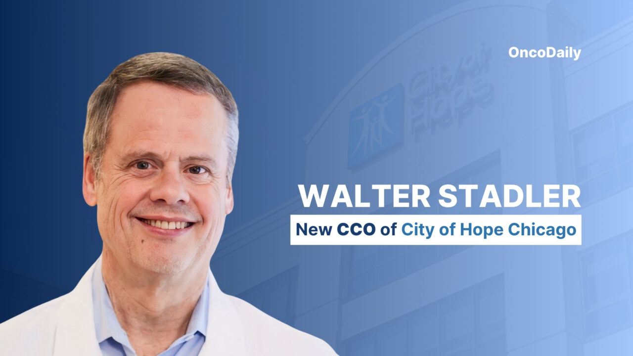 Walter Stadler Named Chief Clinical Officer at City of Hope Chicago