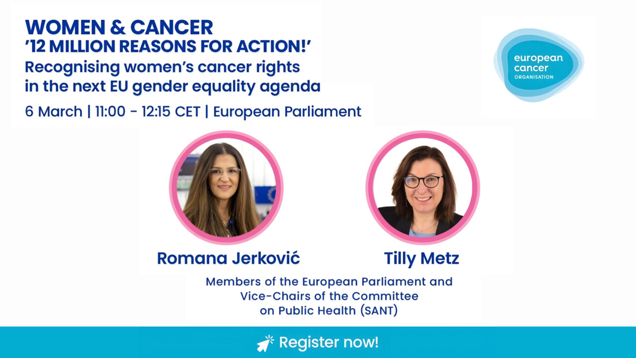 Women and Cancer ’12 Million Reasons For Action’ – European Cancer Organisation