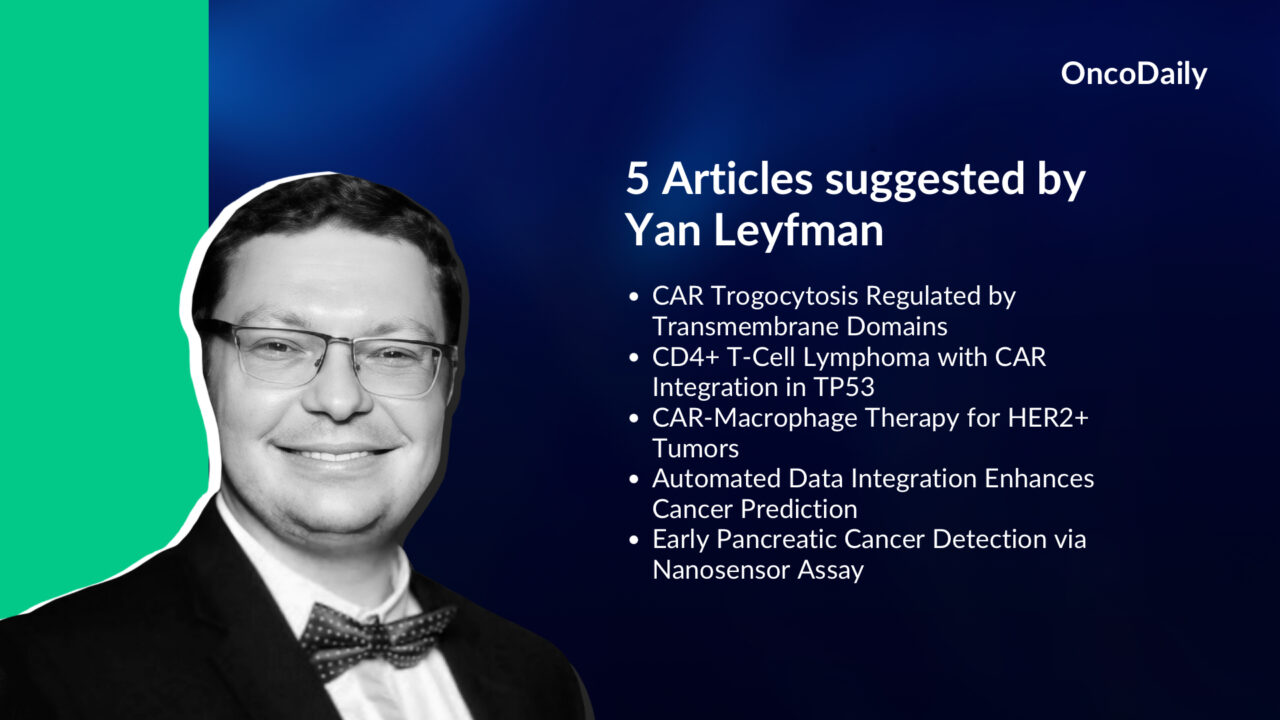 5 Articles suggested by Yan Leyfman